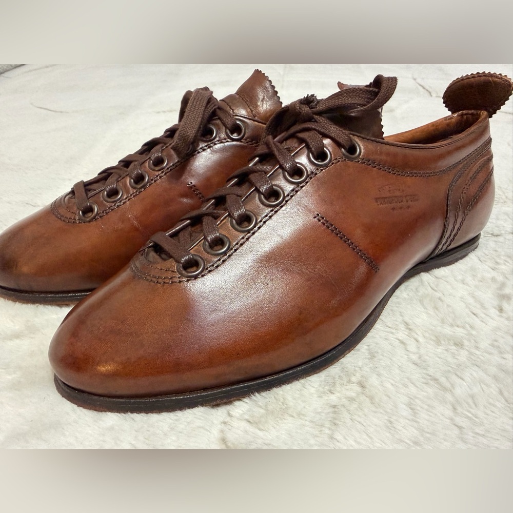 $400 Pantofola D’Oro Superleggera Superstar Extra Classic Leather Shoes 9.5 - Picture 5 of 10
